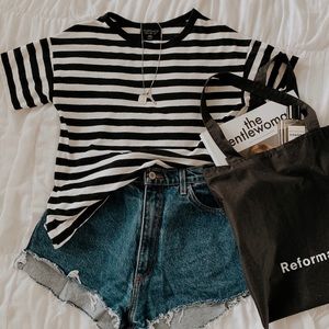 Topshop Classic Stripe Tee